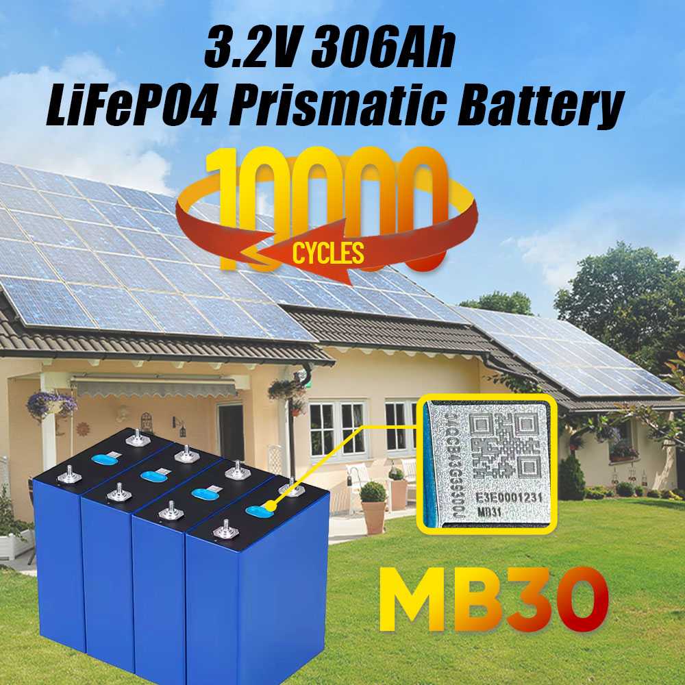 Grade A+ 10000 cycles MB30 3.2V 306AH LiFePo4 Battery