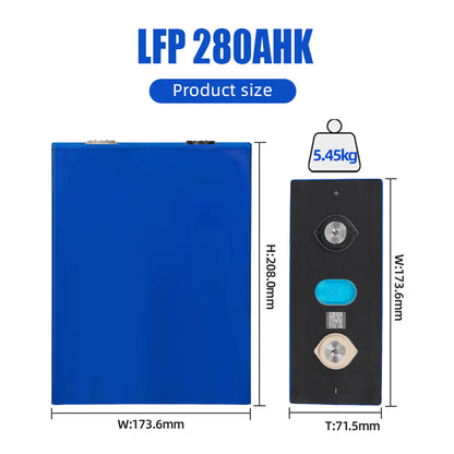 Grade A+ 8000 cycles 3.2v 105AH/280AH/304AH LiFePo4 Battery