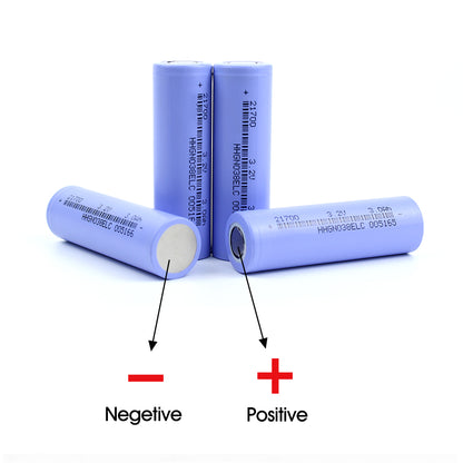 Grade A+ Cylindrical LiFePo4 Battery 21700 3.2v 3000mAh