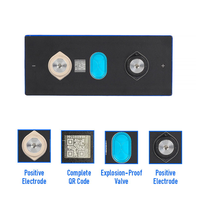 EU Stock Grade A+ 8000 cycles 3.2V 280AH/304AH LiFePo4 Battery