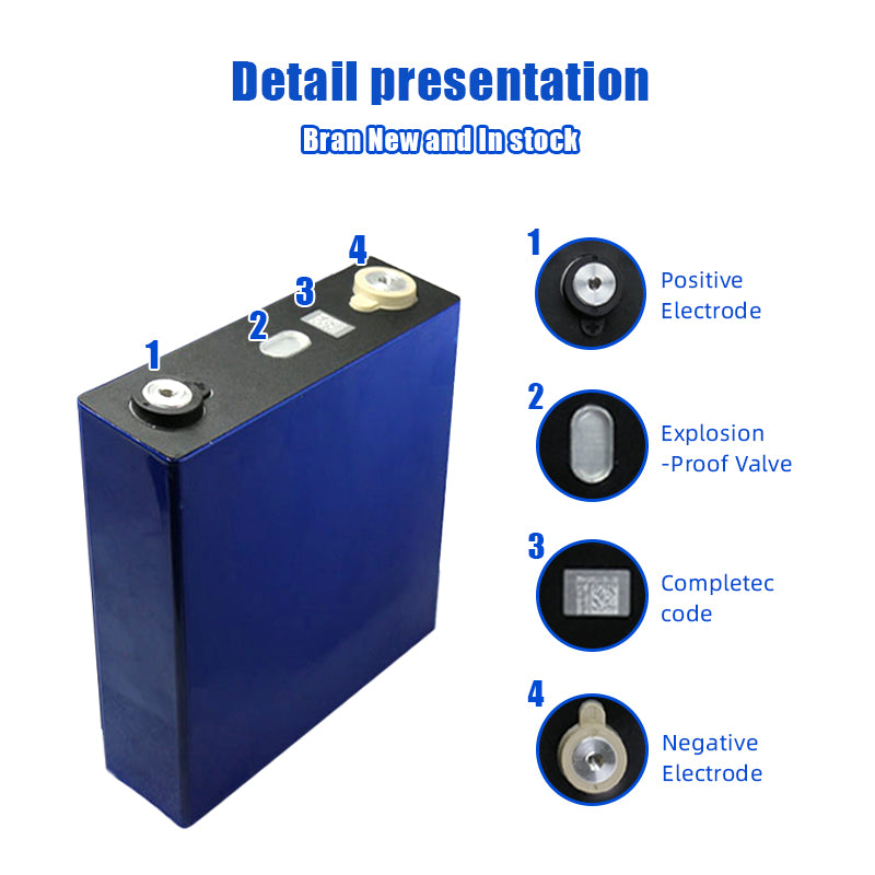 Grade A+ 3.2v 120AH LiFePo4 Battery