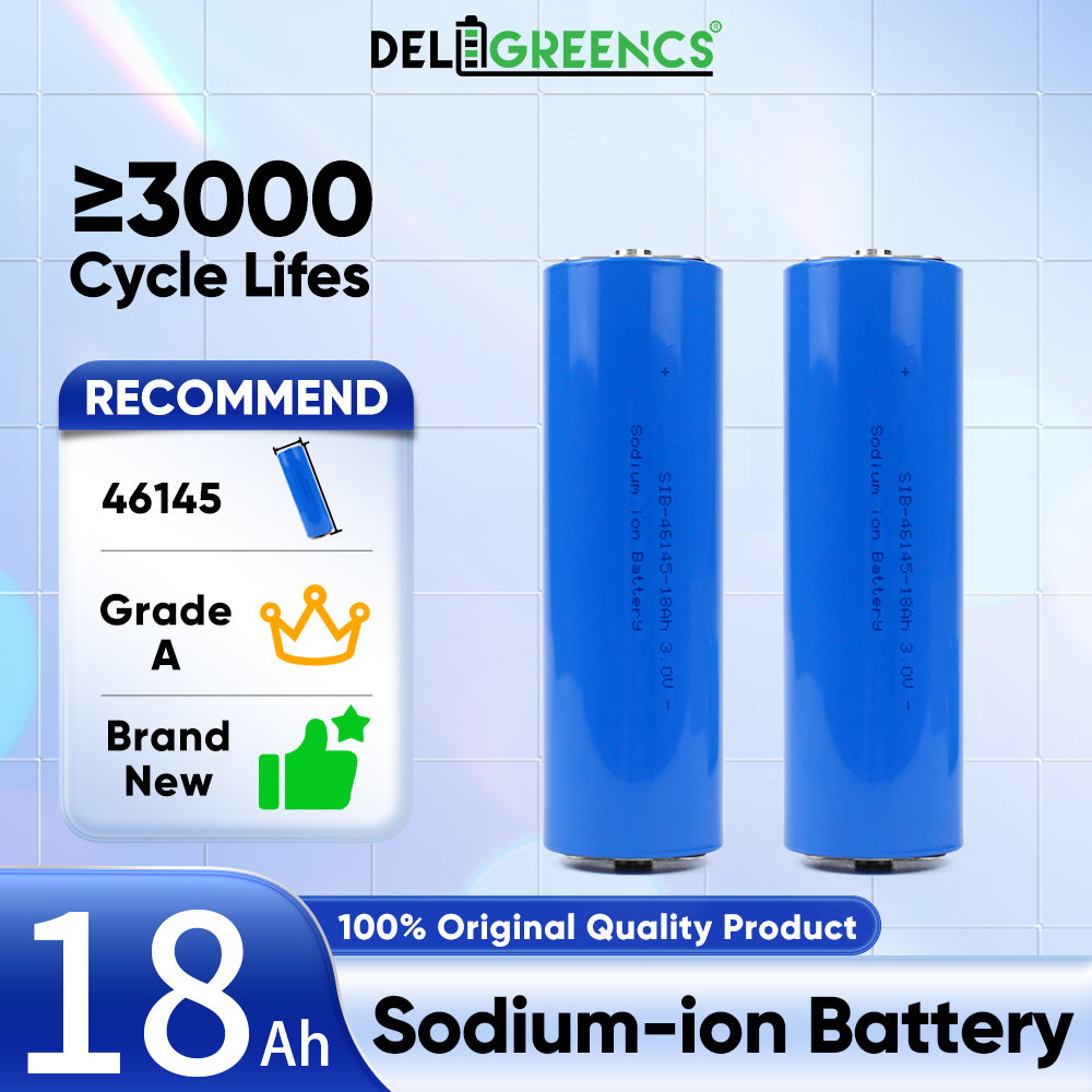 Grade A+ Cylindrical Sodium-ion Battery 46145 3v 18Ah