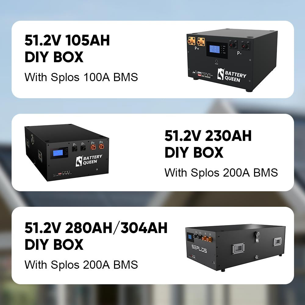 EU Stock 48V 280AH-320AH Stackable Battery Kits