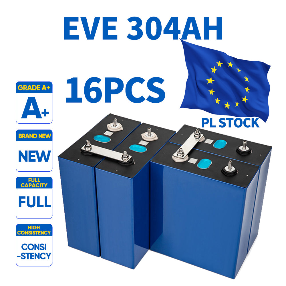 EU Stock Grade A+ 8000 cycles 3.2V 280AH/304AH LiFePo4 Battery